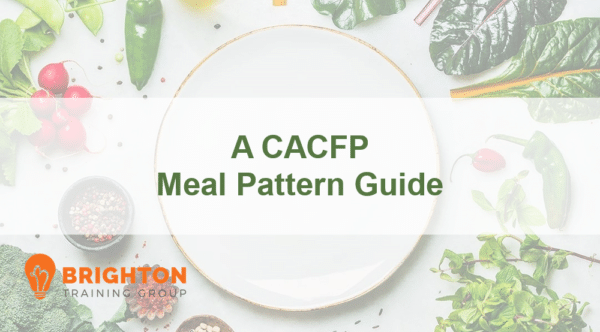 BTG-505 CACFP Meal Pattern Guide Course Cover Image