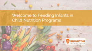 BTG-583 Feeding Infants in Child Nutrition Programs Course Cover Image