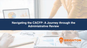 BTG-561 Navigating the CACFP: A Journey through the Administrative Review Course Cover Image