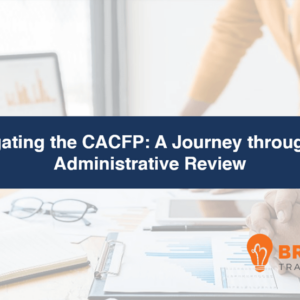 BTG-561 Navigating the CACFP: A Journey through the Administrative Review Course Cover Image